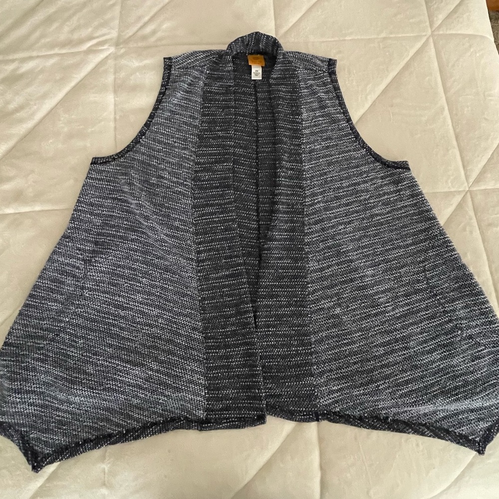 Ruby Rd Women’s 2X Open Cardigan Vest